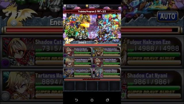 Brave Frontier Global: Frontier Gate - Attack Drill
