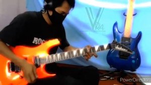 Review Jackson Js32 Neon Orange Crystal planet Joe Satriani (cover)