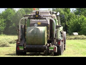 Немецкая техника на заготовке сена