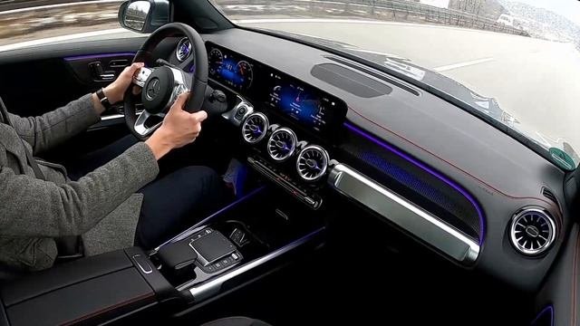 Mercedes Benz EQB 300 4matic | AMG Line | POV TopSpeed Drive - Autobahn | Pure Electric SUV