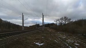 Поезда в районе станции Мачулищи