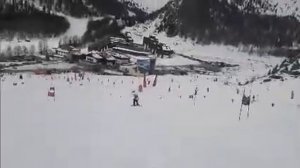 Maso Corto zawody narciarskie - Antek Mucha 7 lat