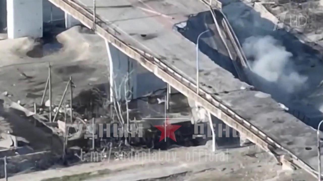 В районе Антоновского моста беспилотниками уничтожена группа украинских боевиков