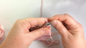 Шарф в продольную полоску (3 цвета) / Вязание спицами.