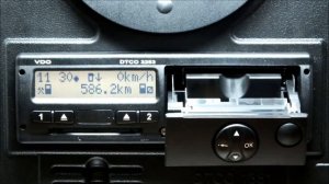 VDO CONTINENTAL - замена рулона бумаги