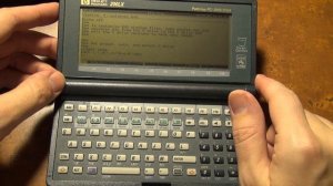 ИТ-музей: обзор портативного хендхелда ПК HP 200LX, 1994г.