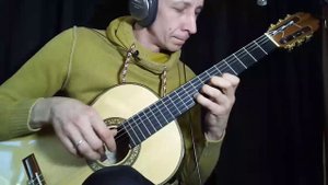 Fernando Sor - Etude d-moll (guitar lesson by A.Almakaev)