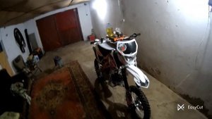 заводим питбайк кауе Басик тт 125