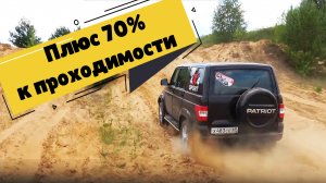 Секрет проходимости раскрыт! По бездорожью на любом авто.