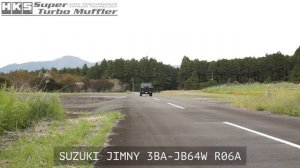 SUZUKI JIMNY JB64W  R06A(T/C)  HKS SUPER TURBO MUFFLER