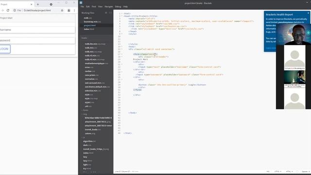 Simple Form Design with html,css with mobile development bootstrap framework