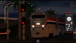 roblox tri-rail simulator: new Amtrak train