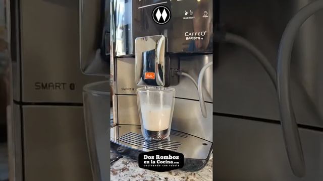 ☕️ ❤️ Cafe Mocha de Caramelo con la cafetera superautomática Melitta Barista TS Smart - Receta fáci