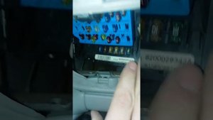 Снятие блока комфорта рено сценик 1