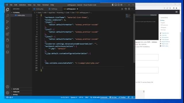 conectar XAMPP con VISUAL STUDIO CODE 🚀 – смотреть онлайн видео от ...