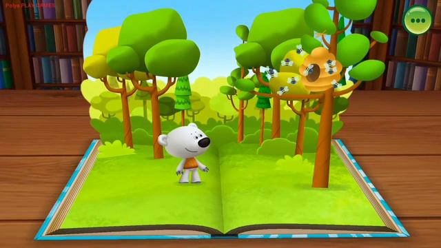 МИМИМИШКИ медовая🐝🐝 история!Как Кеша с Тучкой Лисичку мёдом угощали.Детский уголок/kids'Corner#1 смотреть онлайн