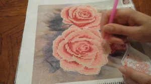 Алмазная Мозаика. Алмазная Вышивка. Diamond painting. Roses. DIY.