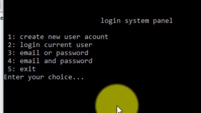 login system complete project in cpp Urdu Hindi