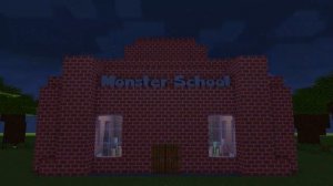 Школа Монстров : ХЕРОБРИН ВЛЮБИЛСЯ В РИСУНОК - Майнкрафт Анимация