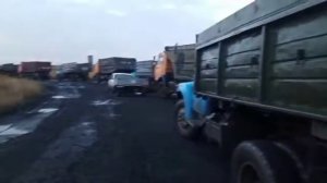 Очередь за углём в Казахстане