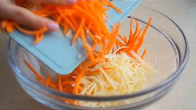 На столе столько всего, а гости едят только этот салат Из МОРКОВИ! Салат-объедение за 10 минут!