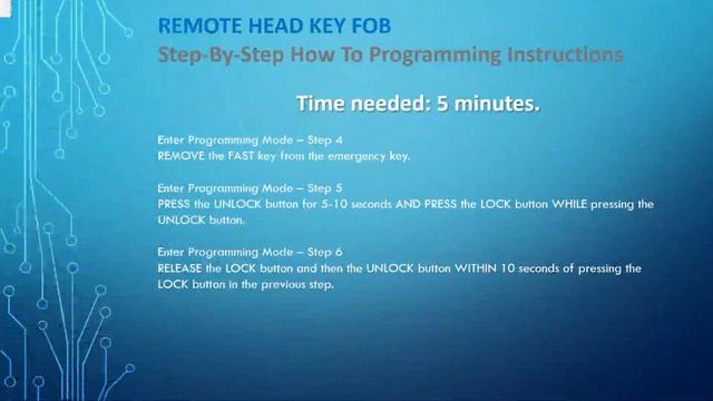 Free Key Fob Remote Programming Instructions for a 2018 Mitsubishi Eclipse Cross  SMART KEY FOB REM смотреть онлайн
