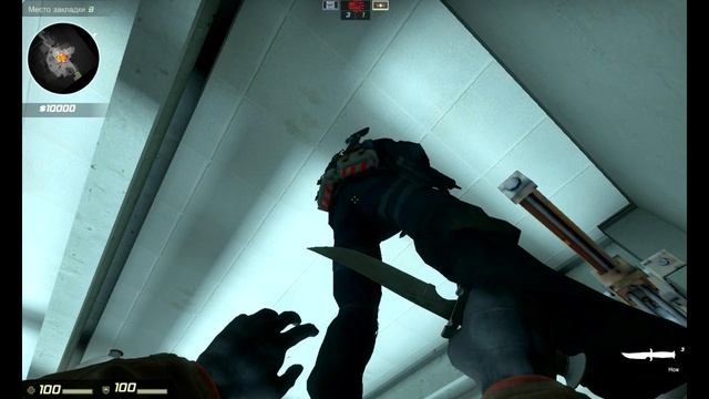 [Cs:go#9] NInga Deff или Как раздеффьюзить бомбу через потолок в CS:GO ? смотреть онлайн