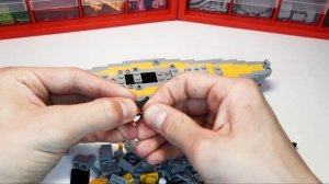 Бисмарк из ЛЕГО|||2 ЧАСТЬ СБОРКИ