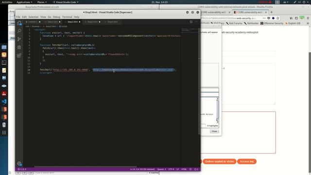 CORS vulnerability with internal network pivot attack (Video solution) смотреть онлайн