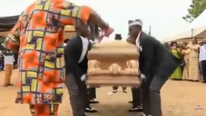 Негры несут гроб скачать. танцы с гробом.