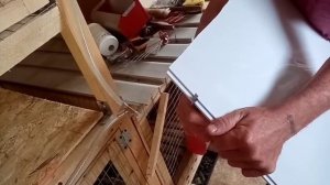 Делаем поддон для клетки кролика. Все просто!