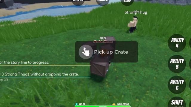 How to complete the “retrieve the crate” quest in world of stands