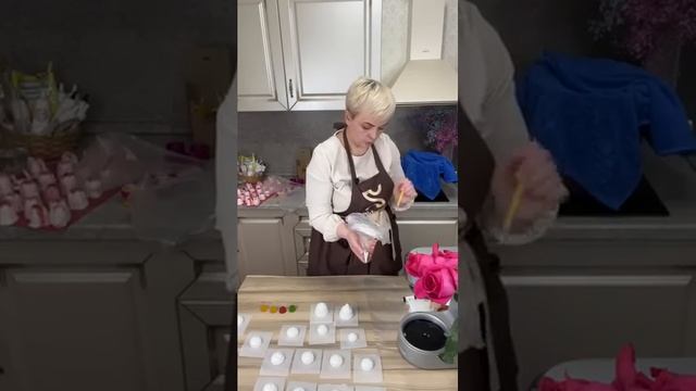 МК?Артишок и Гвоздика из Зефира + Рецепт