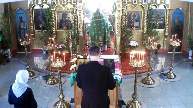 08:30 23.06.21 Божественная Литургия  в храме Всех Святых  г.Тюмень
