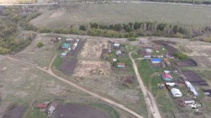 село Русская норка Шемышейского района Пензенской области \ обзорная аэросъемка \ 58РФ