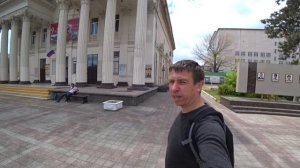 Новороссийск. Ул. Советов, площадь Пушкина, аллея, Красная площадь. Прогулка (Папа Может)