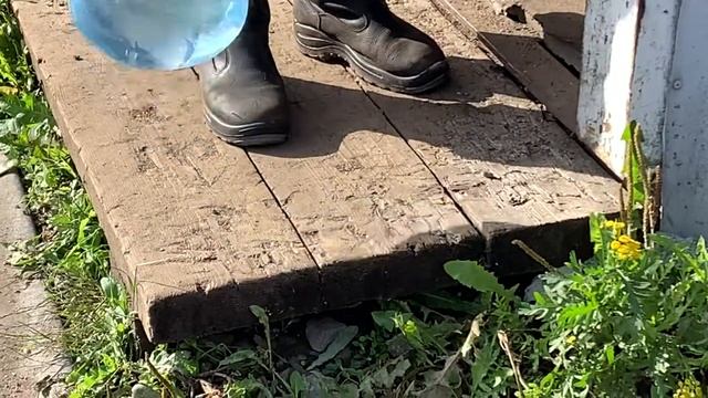 Как от воды в пластиковой бутылке на солнце может произойти пожар. смотреть онлайн