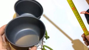 Котелок походный со складной ручкой с AliExpress