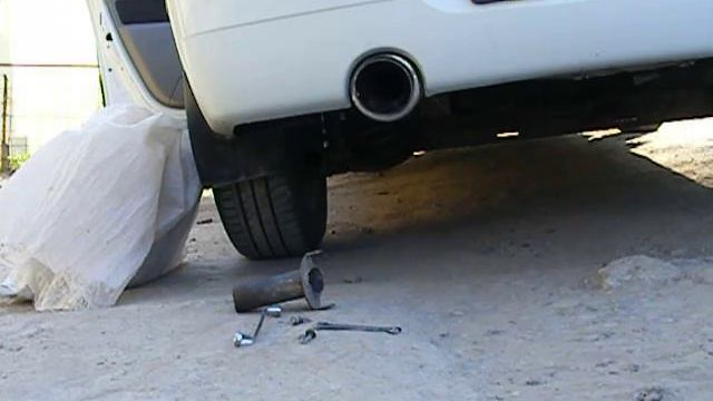 WM sport exhaust Dacia Logan 1.6 смотреть онлайн