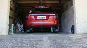 BP Subaru Legacy GT Spec B Exhaust - Cold Start