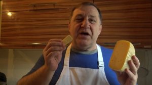 Мой первый полутвёрдый сыр. Дегустирую домашний сыр Томм. Школа начинающего сыродела.