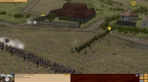 Scourge of War:Waterloo (Франция) - Штурм Фермы Папелотте (Ком. Бригады ч.1)