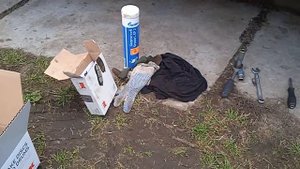 Сколько КМ. Задние тормозные диски и колодки Stellox.
