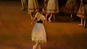 Ulyana Lopatkina and Alexander Kurkov. "Giselle". Act I. 1997.