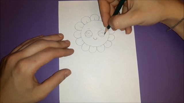 Как нарисовать цветок? РИСУНКИ ДЛЯ ДЕТЕЙ