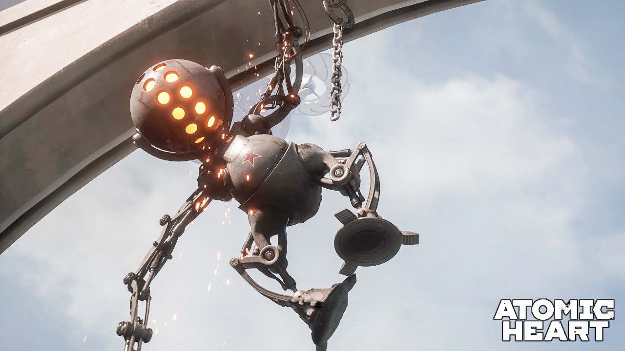 Босс: МА-9 «БЕЛЯШ» ⚡ [4K] Atomic Heart  «Атомное сердце»