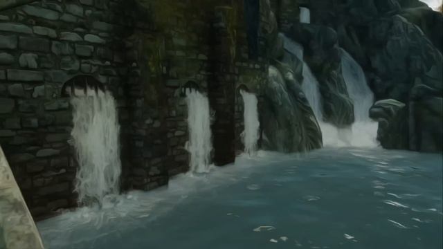Skyrim - Oil Paint Filter In Motion смотреть онлайн