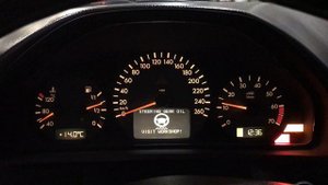 Панель приборов W210 рестайлинг
