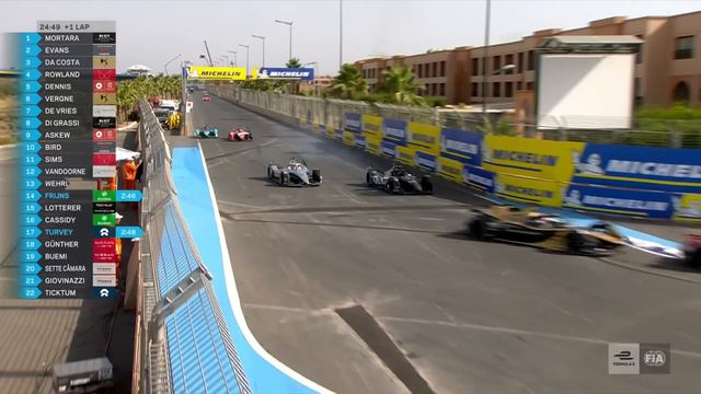 Race Highlights | 2022 Marrakesh E-Prix Round 10 смотреть онлайн