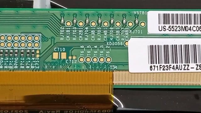 Vertical Line & Display Flickering in Led Tv Monitor Repair ! Panel Repair